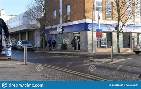 Halifax Building Society Hbos Sign Larne Co Antrim Northern Ireland