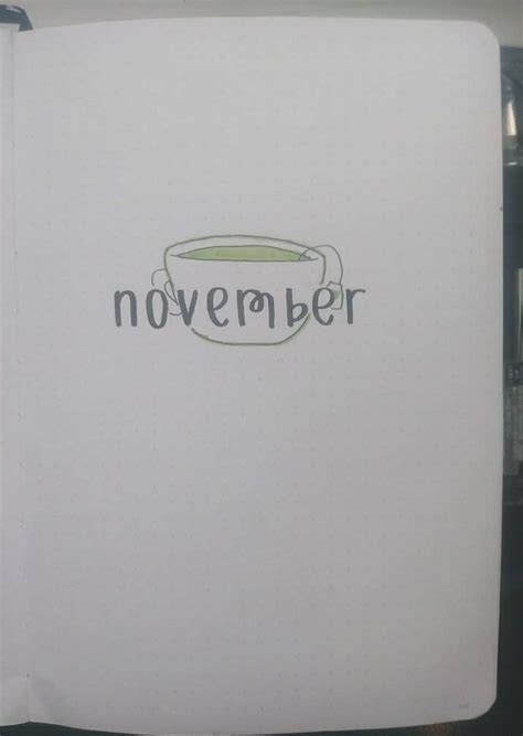 November 2019 Bullet Journal Setup Sorry It S Late Bullet