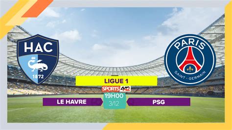 Soi kèo La Havre vs PSG 19h00 ngày 3 12 2023