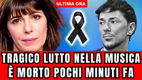 Tragico Lutto Nella Musica Italiana Morto All Improvviso