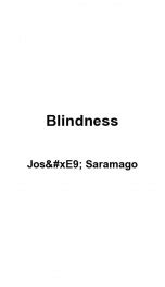 blindness read   book  jose saramago  readanybook