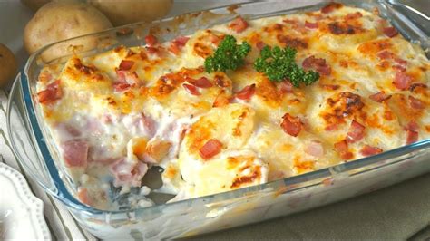 Receta F Cil Patatas Gratinadas Con Bacon Y Bechamel Paso A Paso