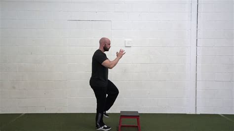 Single Leg Box Jumps Youtube