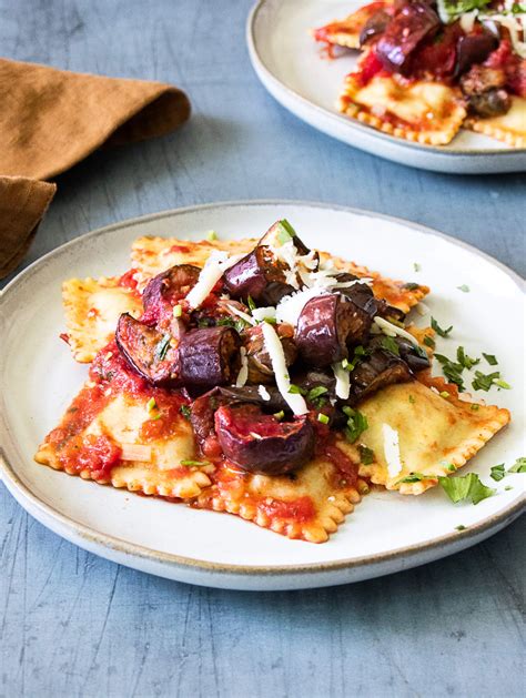 Beef Ravioli Alla Norma Armanino