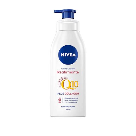 Nivea Crema Corporal Reafirmante Q10 Colágeno Para Todo Tipo de Piel