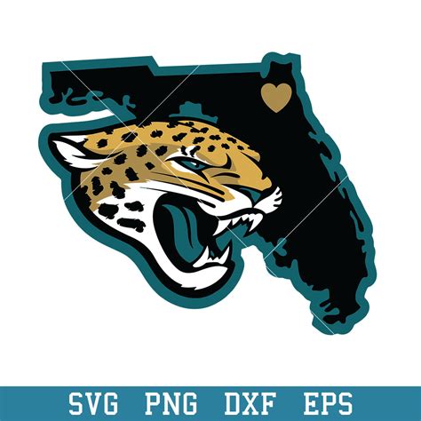 Jacksonville Jaguars State Logo Svg Jacksonville Jaguars Sv Inspire Uplift