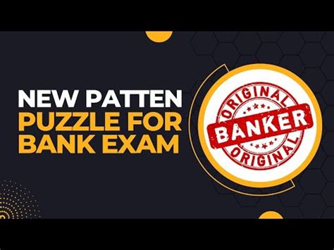 New Pattern Puzzle For Bank Exam Sbipo Rbiassistant Licado Ecgcpo