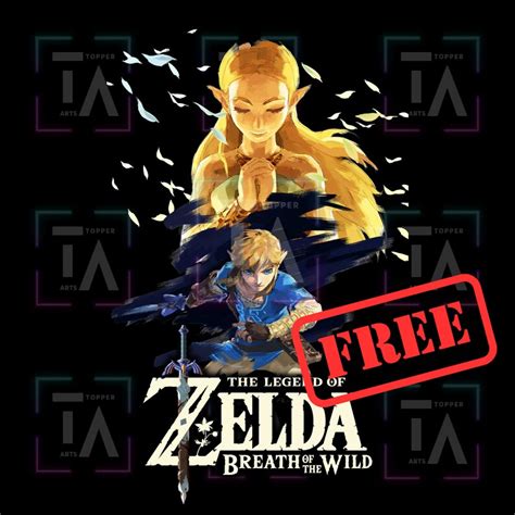 Zelda Breath of the Wild PNG Legend of Zelda Clipart - Etsy