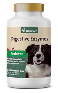 Enzimas Digestivas Naturvet Con Probi Ticos Masticables Para Perro Gato