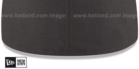New Era 59fifty Blank Solid Charcoal Grey Fitted Hat