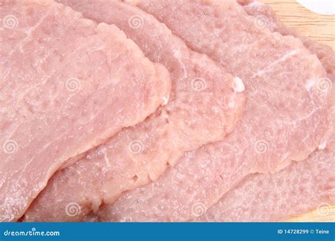 Raw Tenderized Pork Chops Royalty Free Stock Images Image 14728299