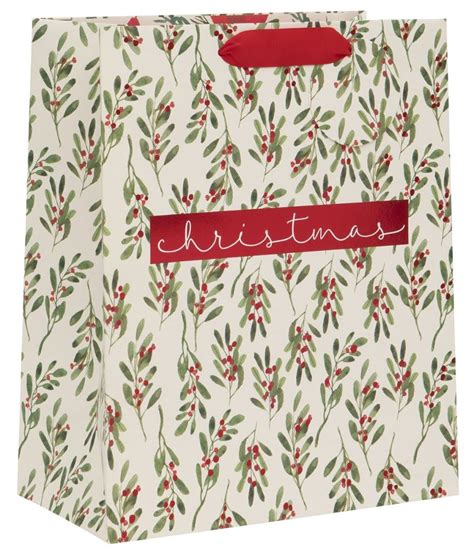 Glick Christmas Gift Wrap Large Bag Berries Highworth Emporium