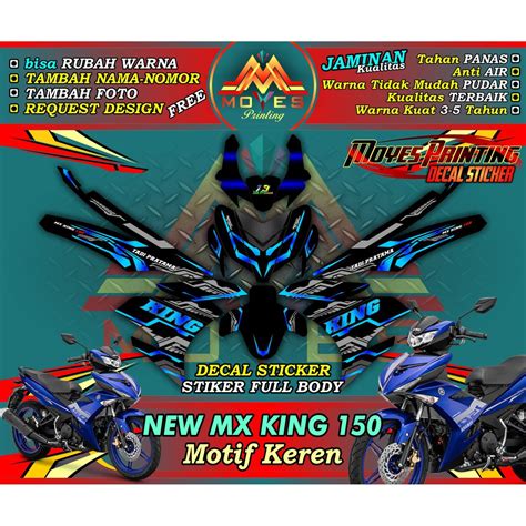 Jual Stiker Mx King Decal Mx King Stiker Mx King Decal Fullbody Mx