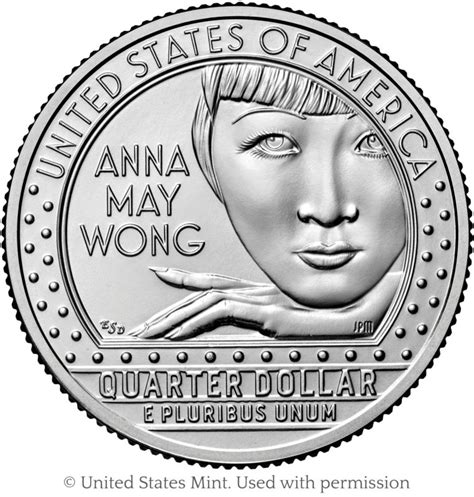 Anna May Wong Quarter Is 5th In Series Emily S Damstra