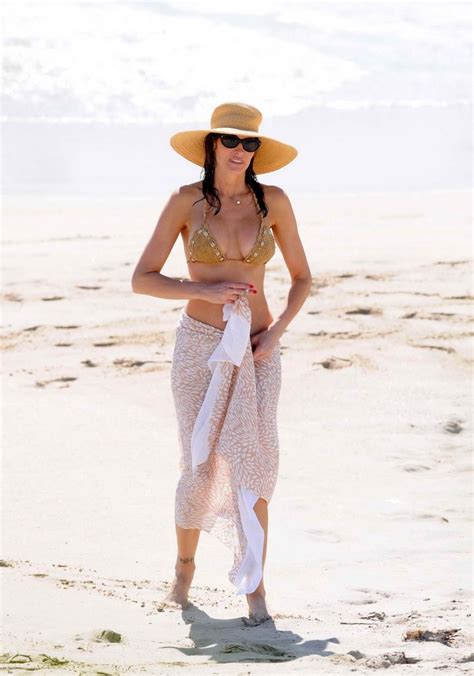 Stephanie Seymour In Bikini At St Barts Lacelebs Co