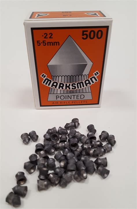 Marksman Pointed Air Gun Rifle And Pistol Lead Pellets Qty