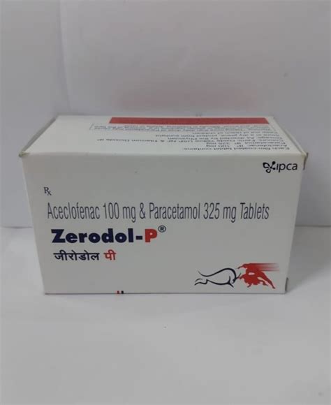 Aceclofenac Paracetamol Tablet Strength 425mg At Rs 664 Box In Raipur