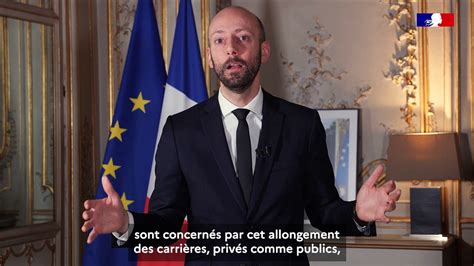 R Forme Des Retraites Discours De Stanislas Guerini Ministre De La