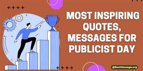 Most Inspiring Quotes Messages For Publicist Day Best Inspirational