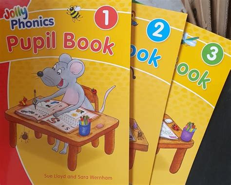 Jolly Phonics Pupil Book Set Of Books 1 2 And 3 Sue Lloyd And Sara Wernham Bol