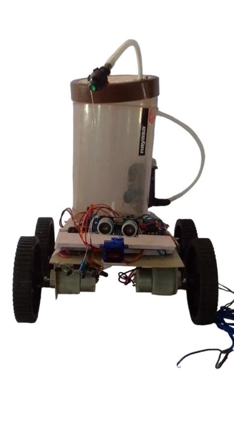 Autonomous Fire Fighting Robot Using Arduino Electrosal