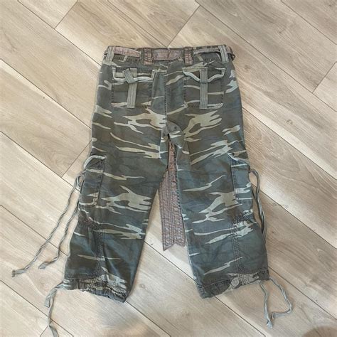 Vintage Forever21 Cargo Capris Marked Size L But Depop