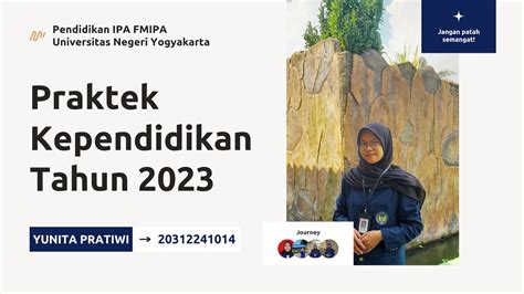 VIDEO LUARAN PK UNY 2023 YUNITA PRATIWI PENDIDIKAN IPA SMP N 3