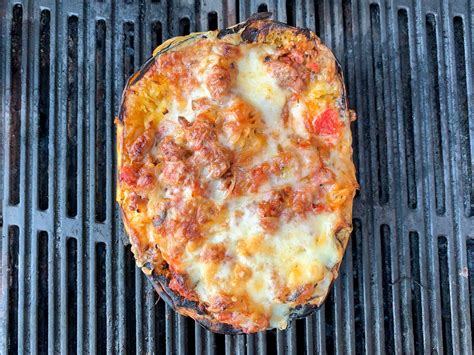 Recette De Courge Spaghetti Bolognaise Gratinée Au Four Selon Bob Le Chef Lanarchie Culinaire