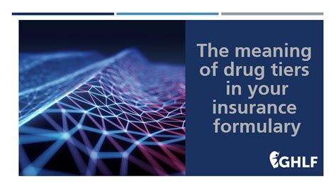 The Meaning Of Drug Tiers In Your Insurance Formulary Youtube