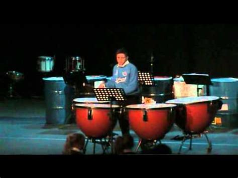 The Solo Timpanist Etude 1 Vic Firth Francesco Ruggeri YouTube