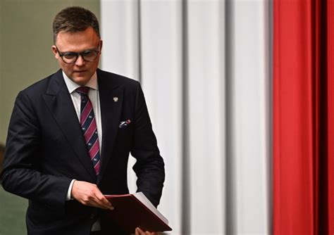 Marszałek Hołownia przedstawi plan rozwoju dla Polski