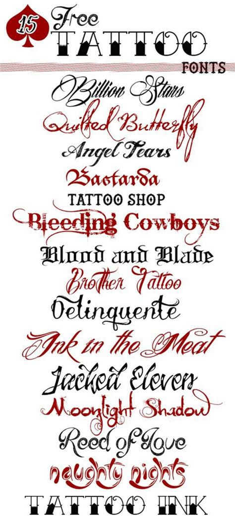 Cursive tattoo font for men - dolfclear
