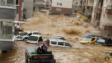 Spain Valencia Huge Flash Flood In Riba Roja De Turia After Torrential