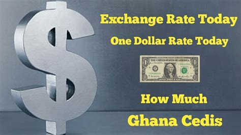 Dollar to Cedi Rate Up in Nearly All Banks: Check the current rates