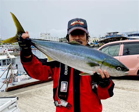 90cm、58kgのブリが釣れた ヒゲメバルの釣りブログ