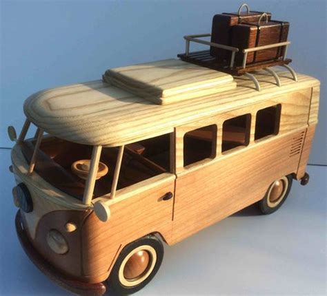 Vw Bulli Camper Wooden Model By Dutchy Lumberjocks