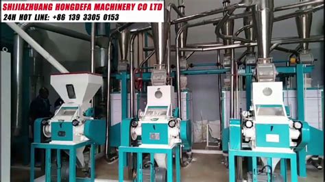 Visit Tanzania Took The Video In 20T Maize Milling Plant Machine