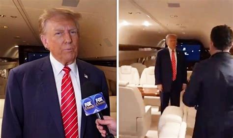 Inside Donald Trump's campaign plane as he brags it's 'nicer' than Air ...