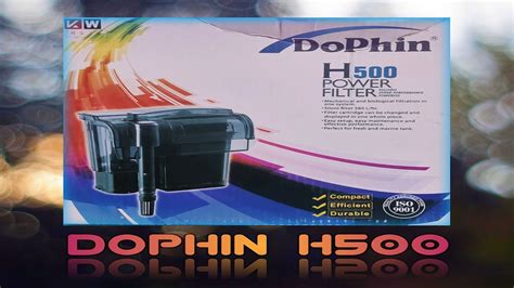 Dophin H500 Unboxing Setup And Short Review Hob Filter A Z In