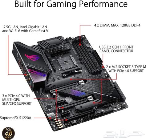 مذربورد Asus Rog Strix X570 E موقع حراج