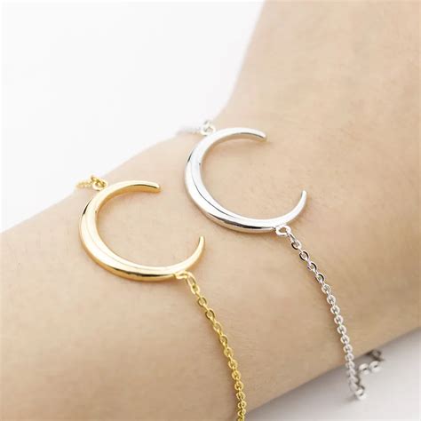 Muslim Ramadan Crescent Moon Bracelet Islam Body Jewelry For Women Men ...