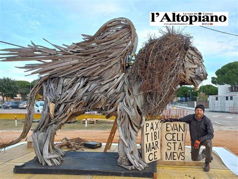 Il Leone Alato Di Martalar Guardiano Della Jesolo Sand Nativity