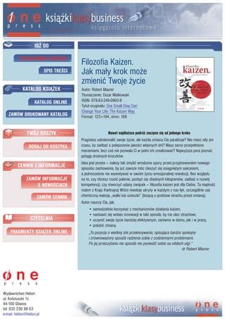 Filozofia Kaizen PDF