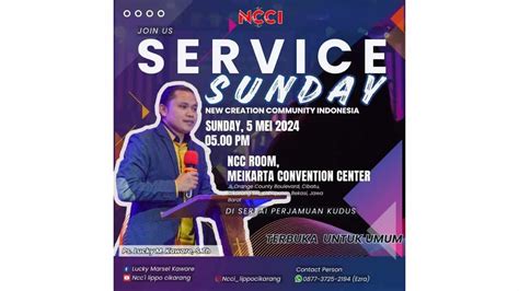 Ncci New Creation Community Indonesia Youtube