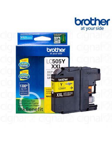 Cartucho De Tinta Brother Lc Y Xxl Amarillo