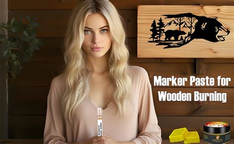 G Wooden Burning Gel Oz Heat Activated Marker Paste For Wood Burn