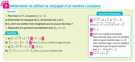 Nombres complexes point de vue algébrique et polynômes Déterminer