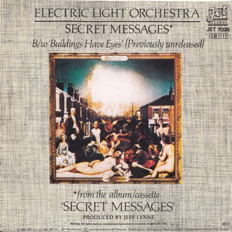 Electric Light Orchestra Secret Messages Vinylsingles Nl