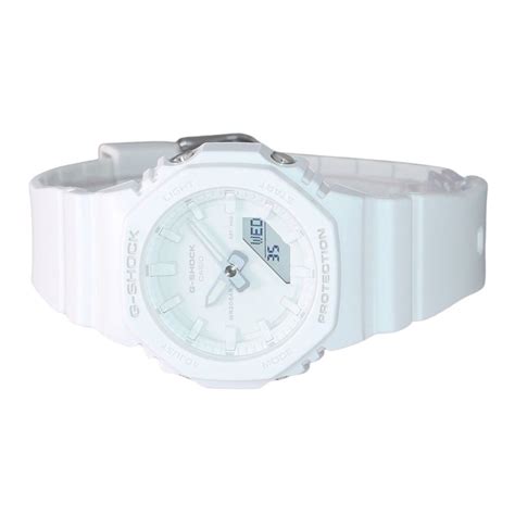 Casio G Shock Analog Digital Resin Strap White Dial Quartz GMA P2100 7A