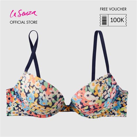 Jual La Senza Remix Push Up Bra Warna Vacation Floral 11120814 8s3i Shopee Indonesia